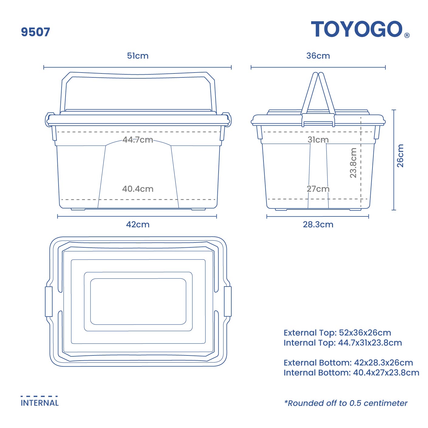 JIEPIN HANDY BOX (NO.1) (9507)