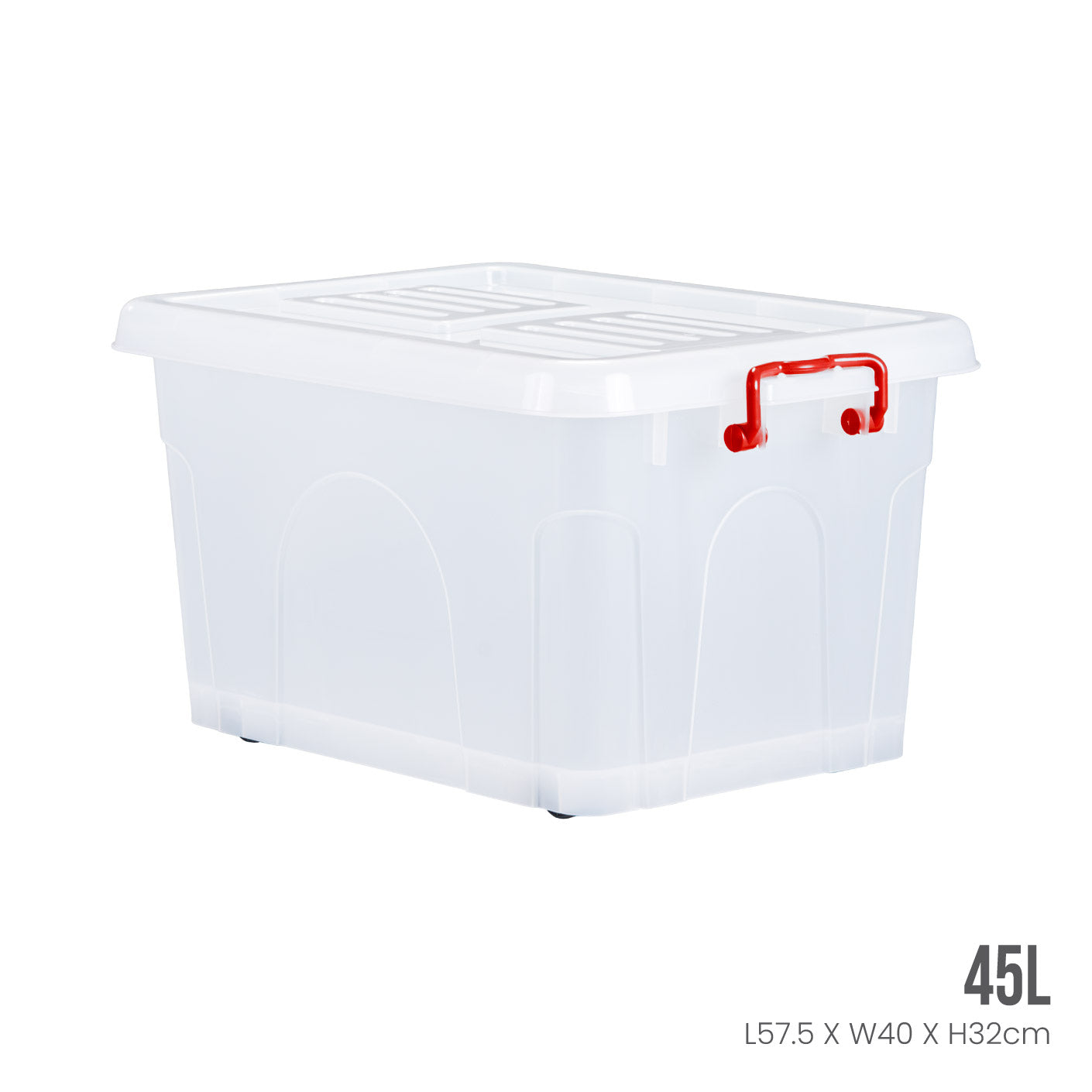 Q D BOX W/WHEELS (L) (9707)