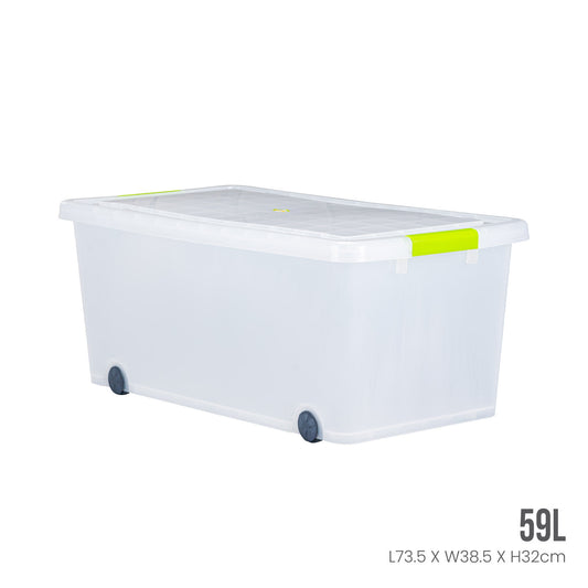 LONG STORAGE BOX W/WHEEL (1090)