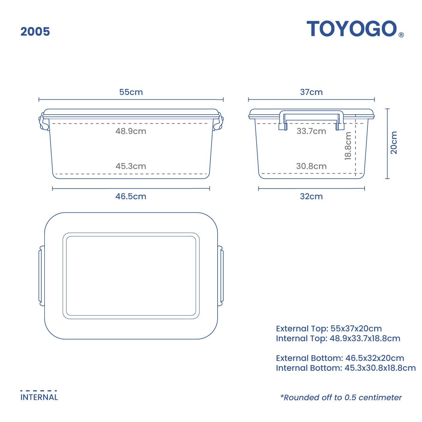 (2005PG) 7TH MONTH  STORAGE BOX