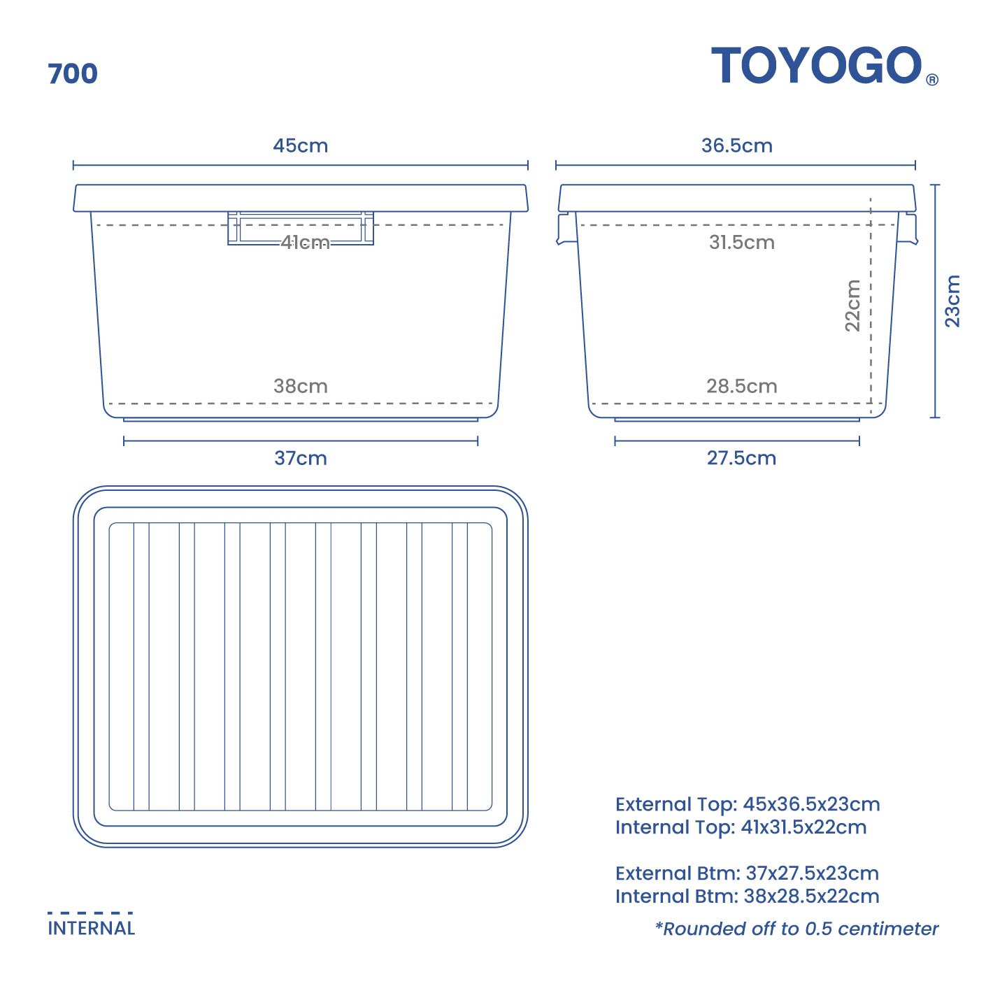STORAGE BOX (700)